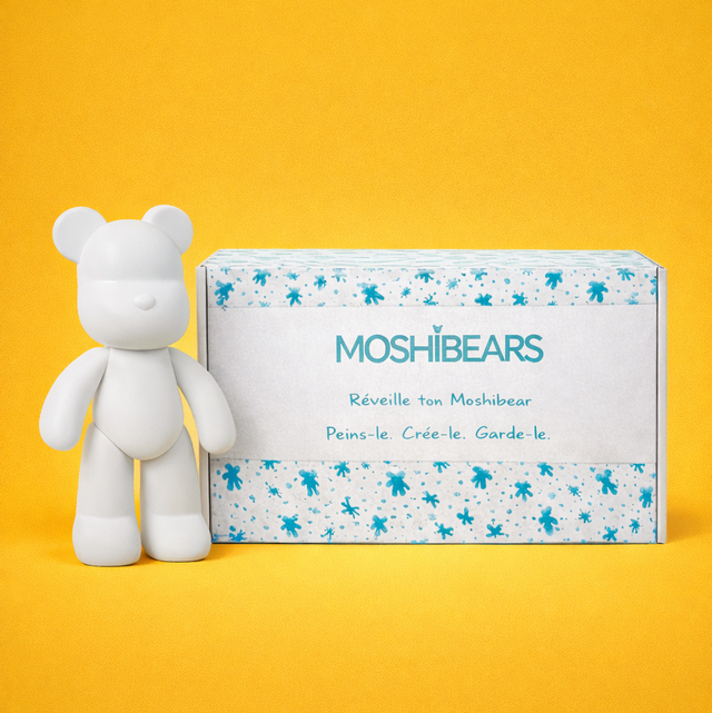 Kit Moshibears – Ours à peindre
